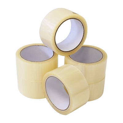 6 x Rolls Clear Packing Parcel Tape 48mm x 66M
